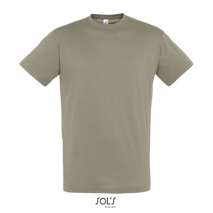 Tshirt unisex personnalisé en coton 150g - REGENT Kaki 1